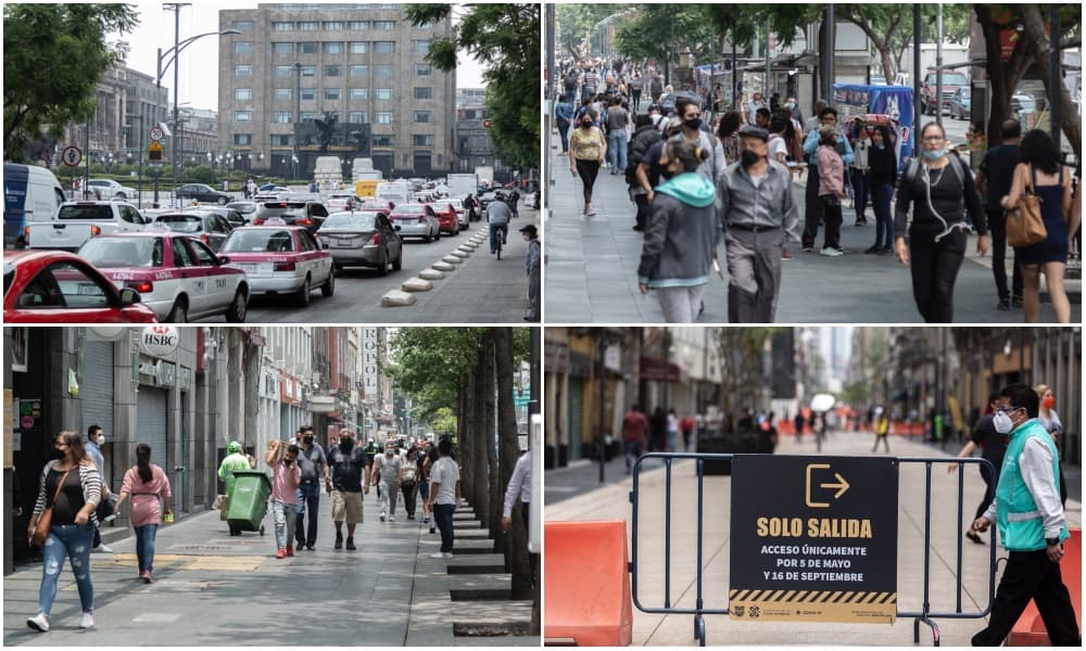 nueva normalidad en el Centro Histórico