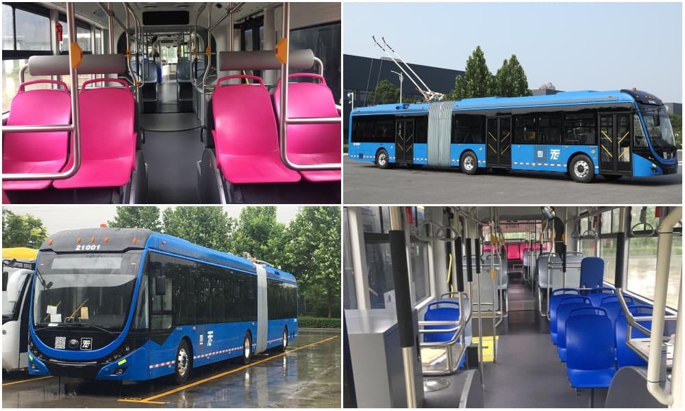 nuevos trolebuses articulados