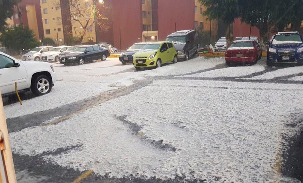 granizada en la ciudad de méxico