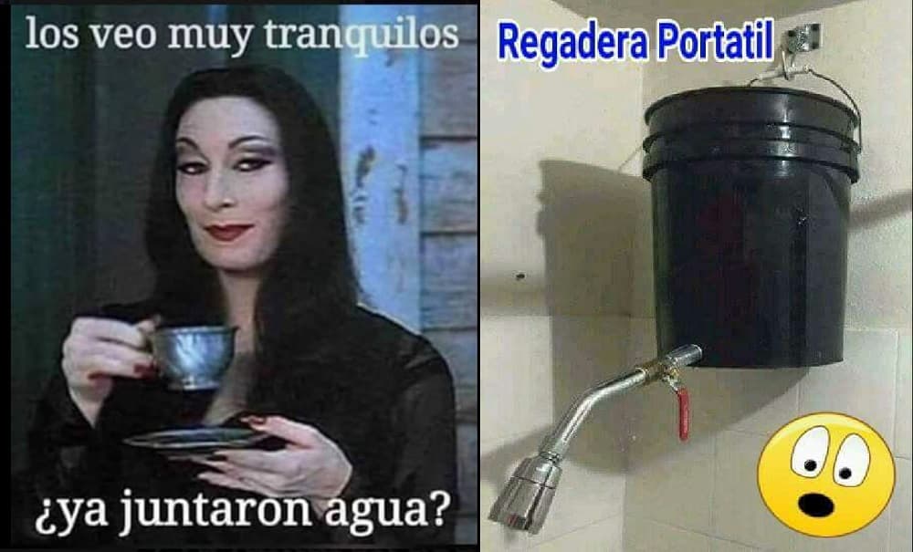 Todavía no ocurre pero ya hay memes del corte de agua