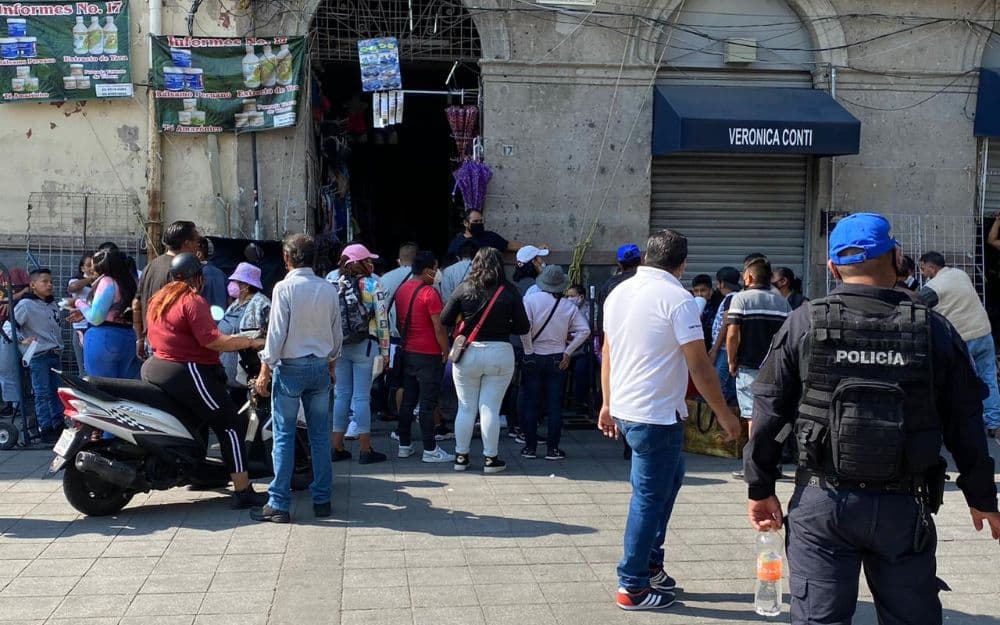 locales abiertos en el centro