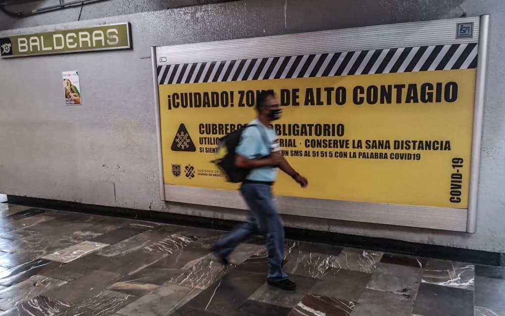 cierre de estaciones del metro