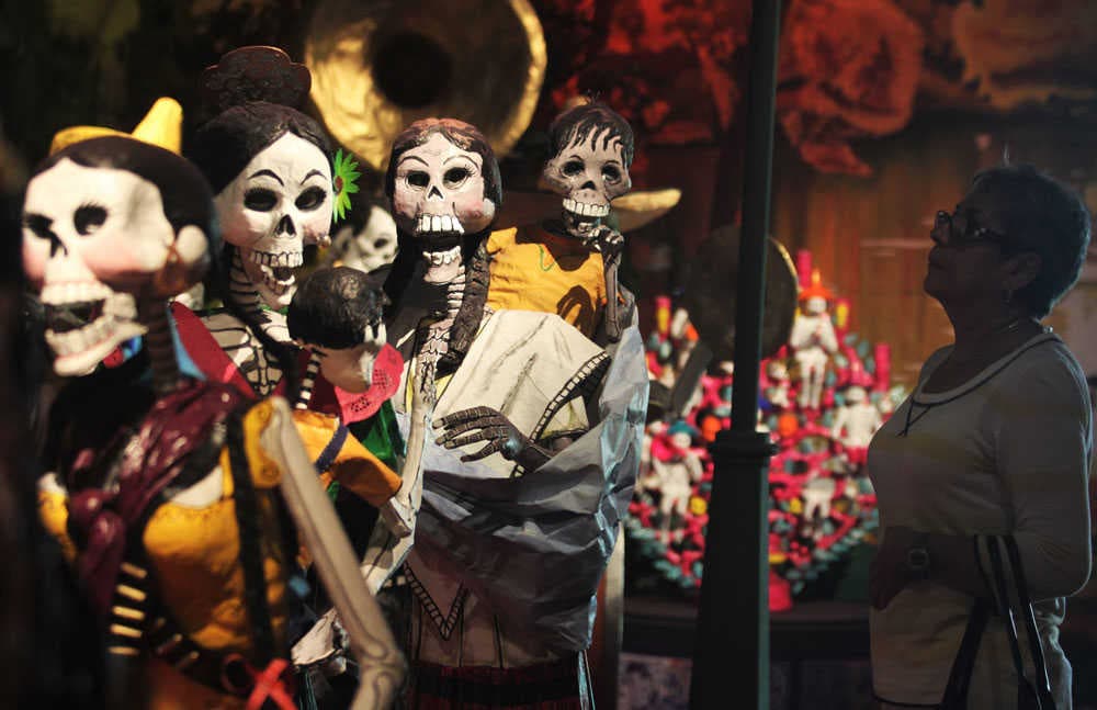 ofrendas en los museos