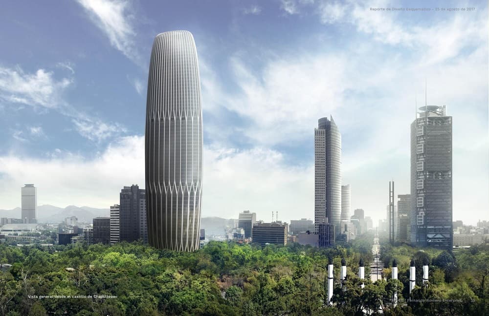 Así será Torre Puerta Reforma, el edificio más alto de la CDMX