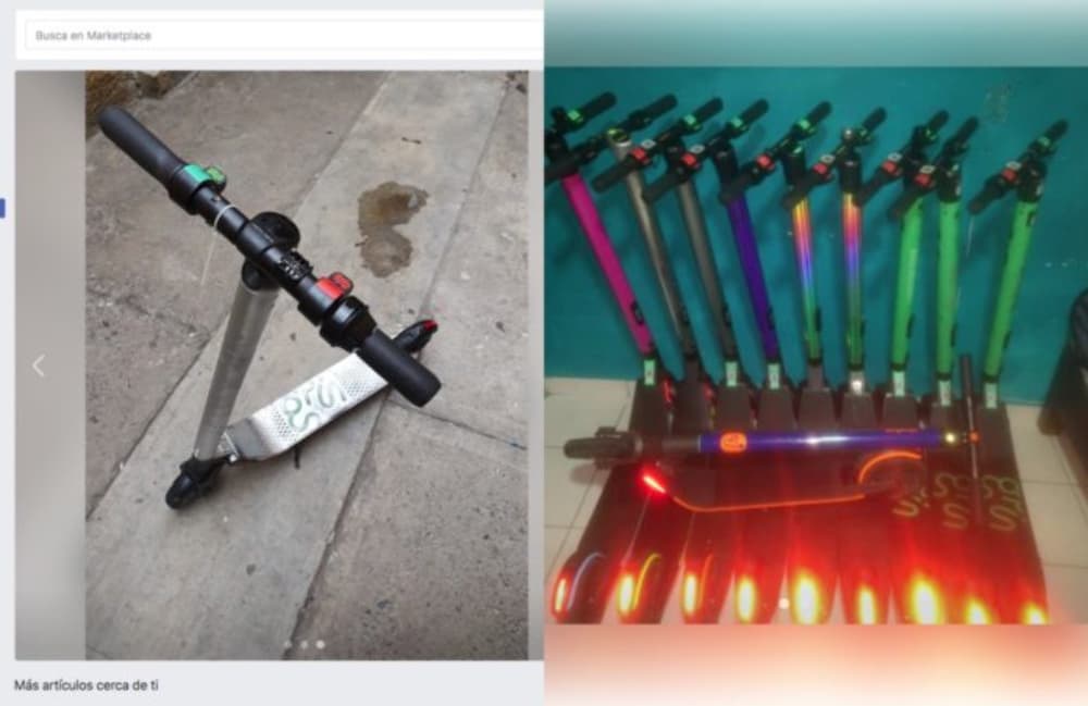 scooters eléctricos en la cdmx