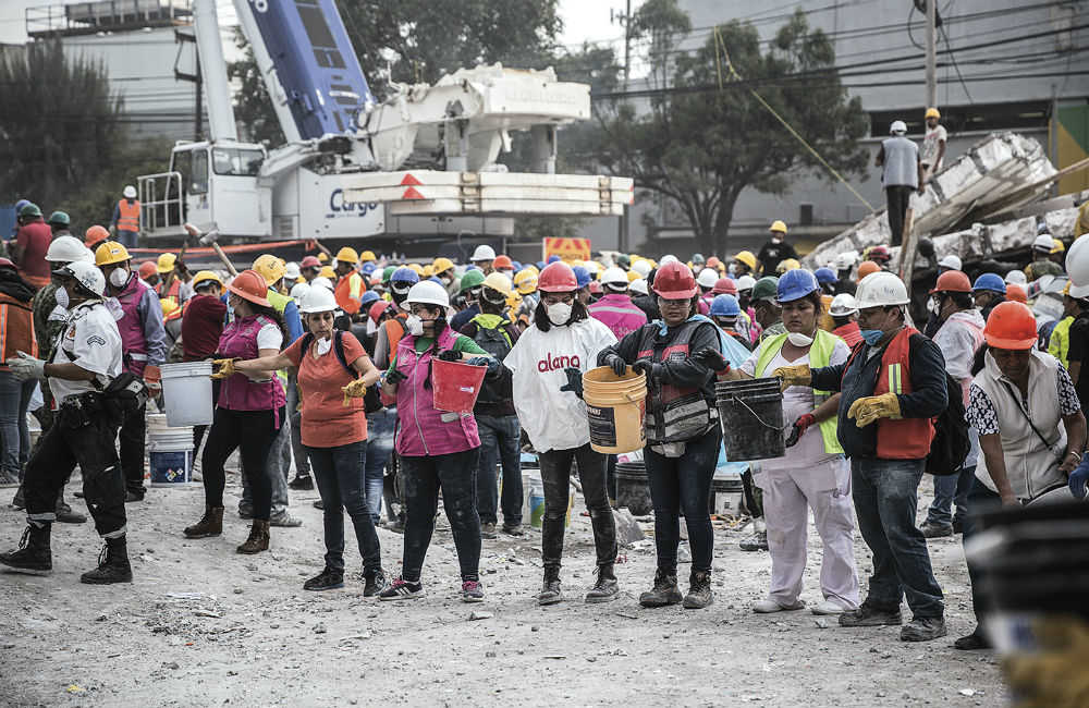 donaciones por el sismo