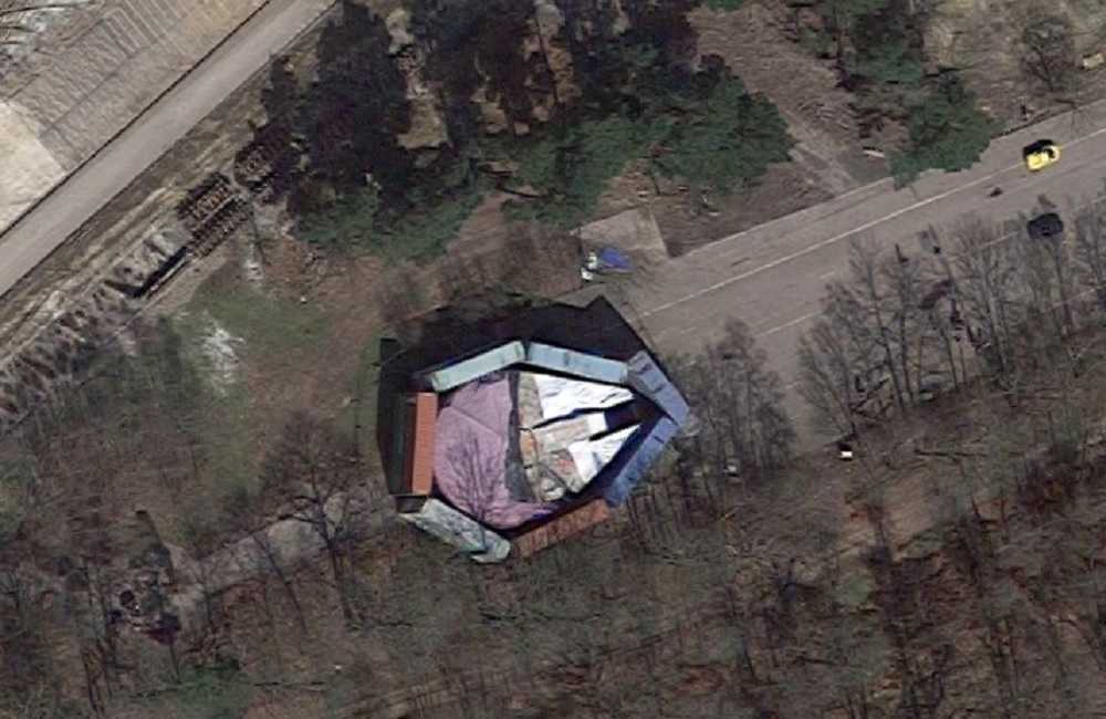 Encontraron al Halcón Milenario en Google Maps.