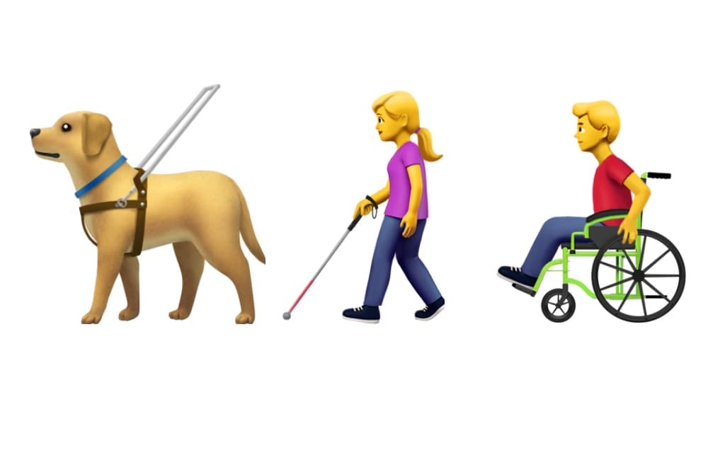 La empresa de la manzana propuso oficialmente la integración de emojis inclusivos que representen a aquellas personas que tienen alguna discapacidad.