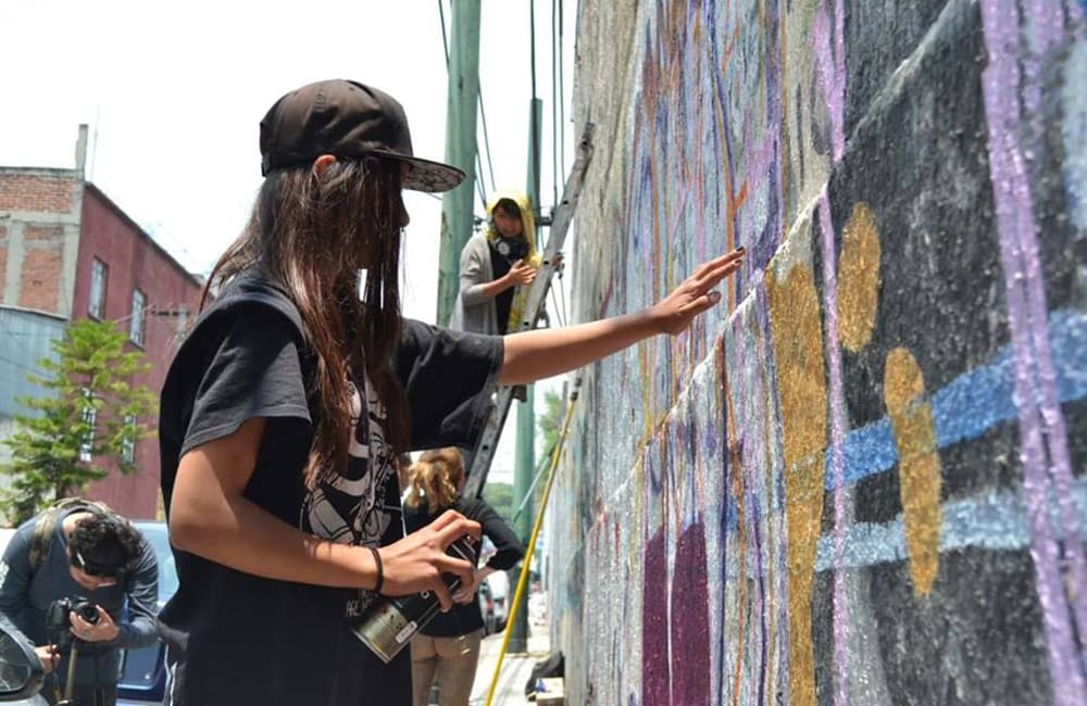 Festival de arte urbano del MUJAM