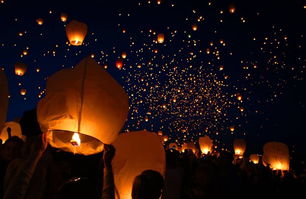 globos de cantolla en Teotihuacán