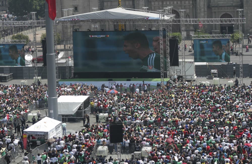 Podrás ver 30 partidos del mundial en el Zócalo de la CDMX