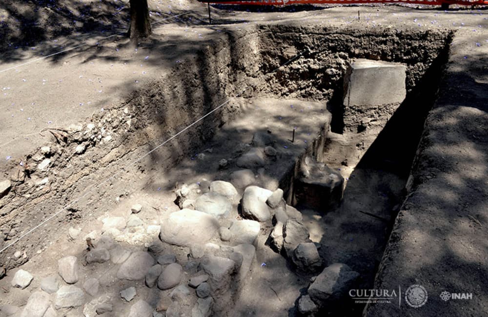 restos prehispánicos en chapultepec