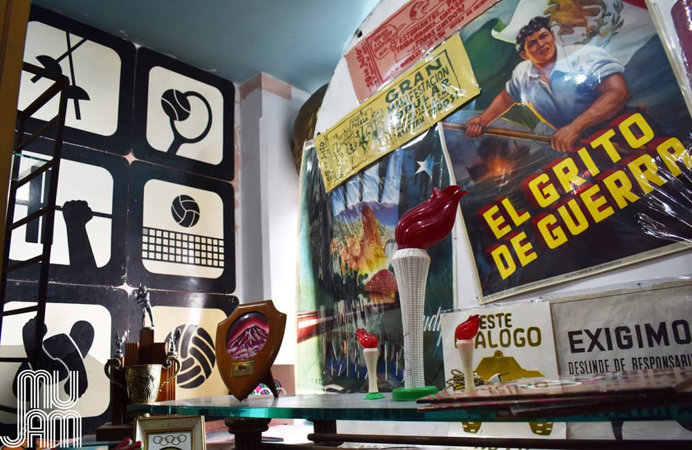 exposición del 68 en el MUJAM