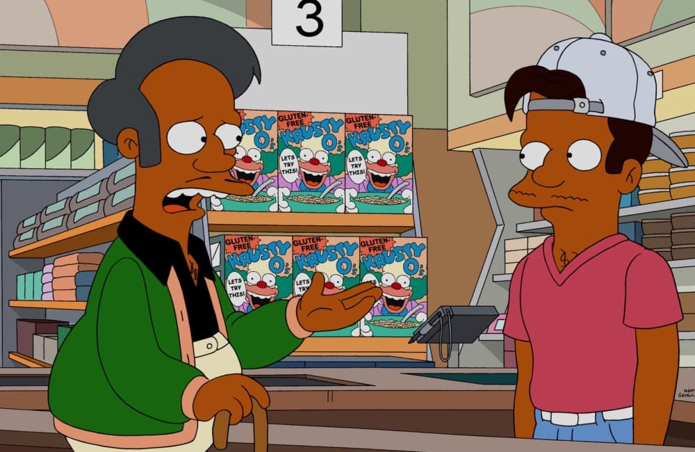 Apu se va de los simpsons