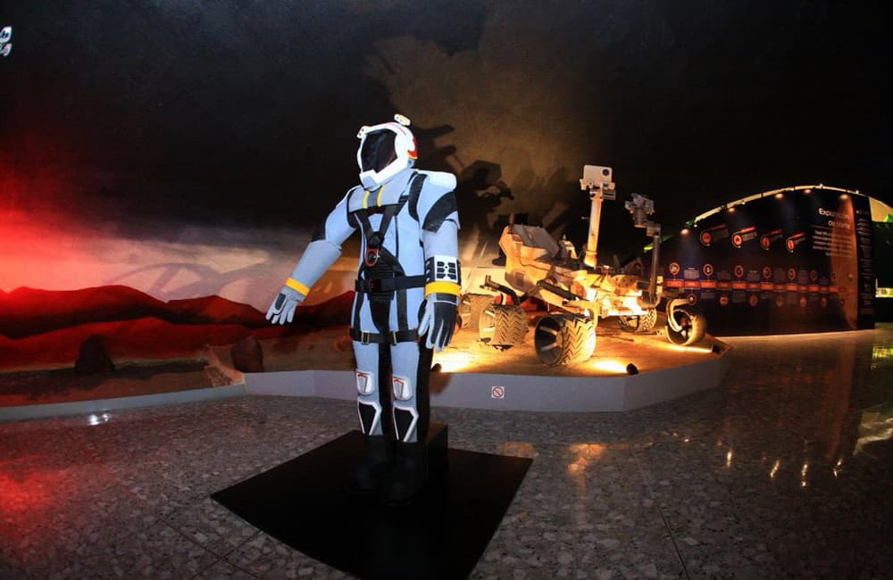 exposición de Marte en el MHN