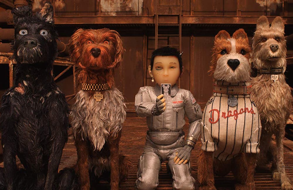 función al aire libre de Isla de perros