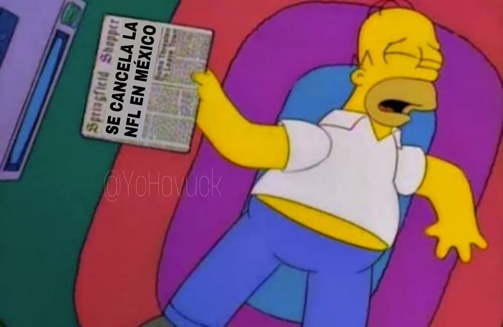 Los mejores memes tras la cancelación del partido de la NFL en la CDMx