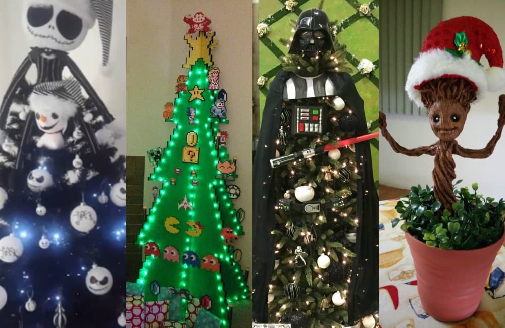 adornar el árbol de navidad