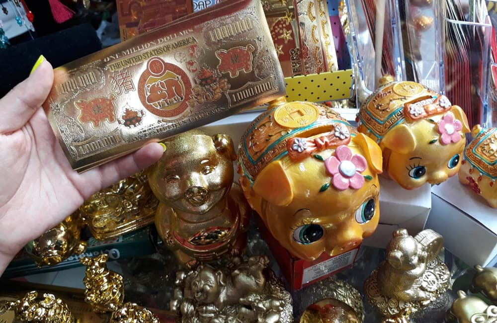 amuletos del Año nuevo chino