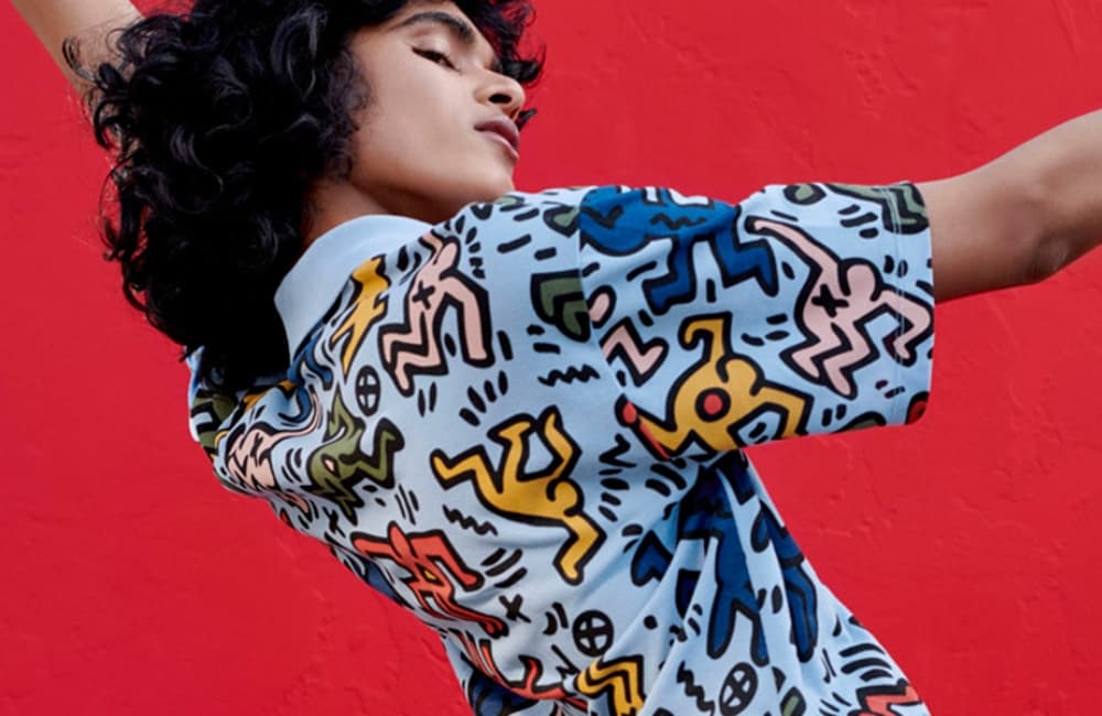 keith haring y lacoste