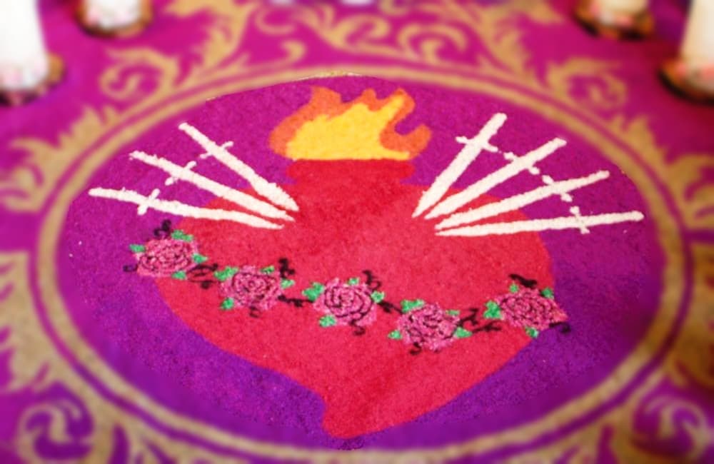 altar de dolores en el museo de las intervenciones