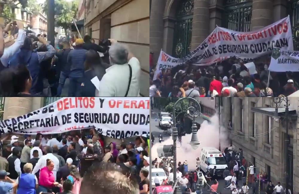 #Fotos y videos: ocurre riña en el Congreso de la CDMX