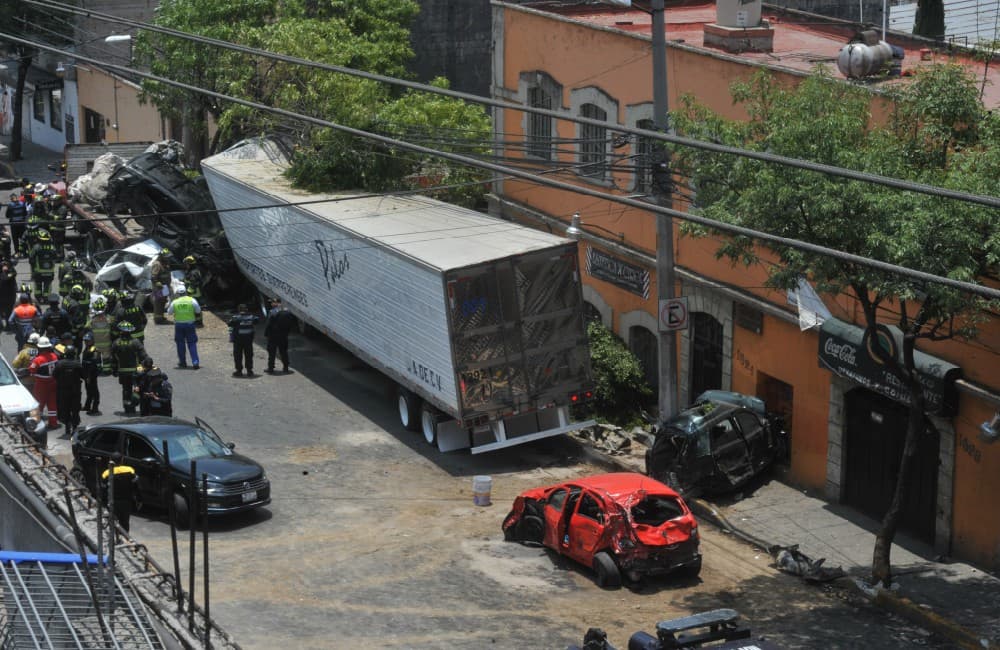 accidentes de tránsito en la CDMX