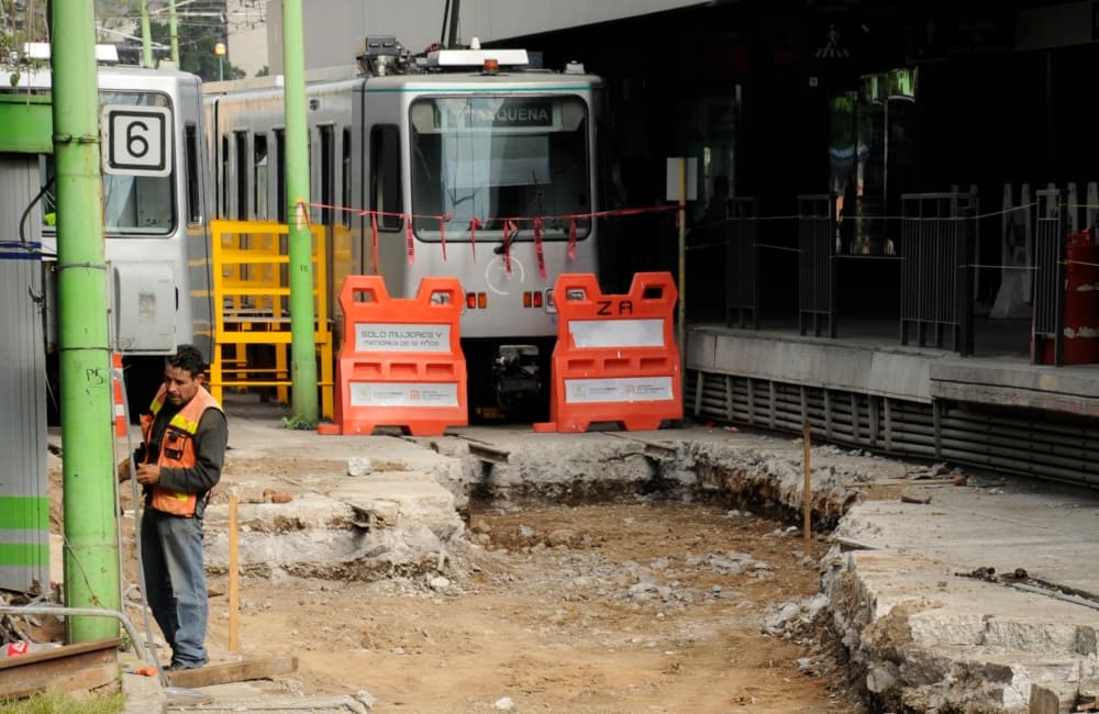 suspensión del tren ligero