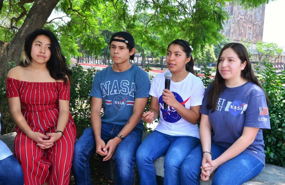#Goooya Alumnos de Prepa 9 de la UNAM ganan concurso de la NASA