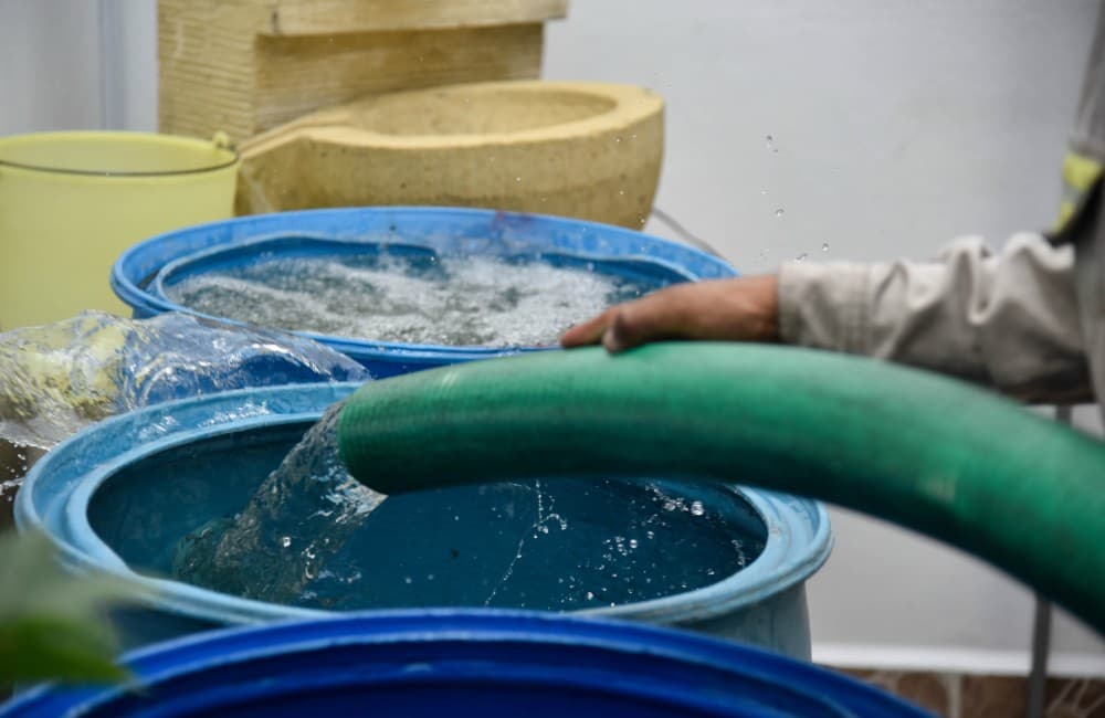 falta-de agua en cinco alcaldías
