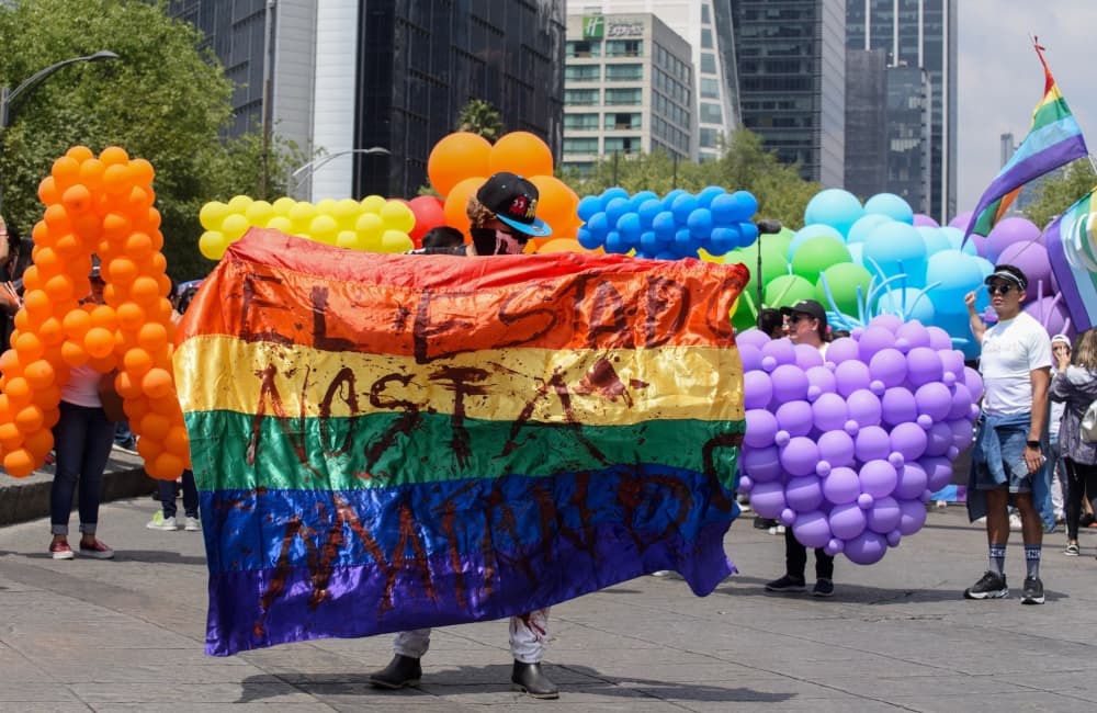 fotos de la marcha del orgullo en cdmx