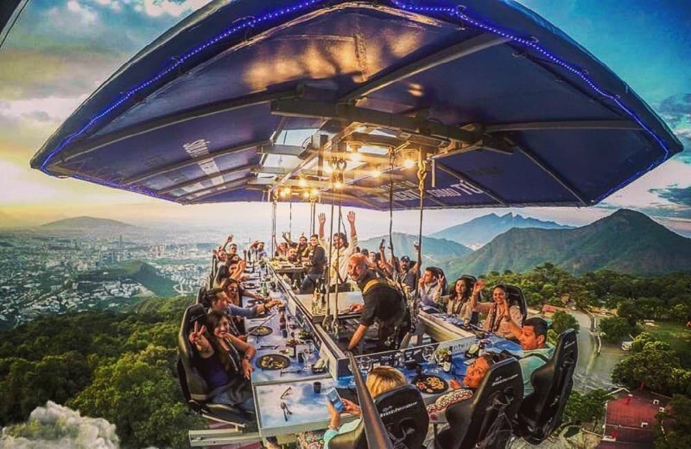 DINNER IN THE SKY EN CDMX
