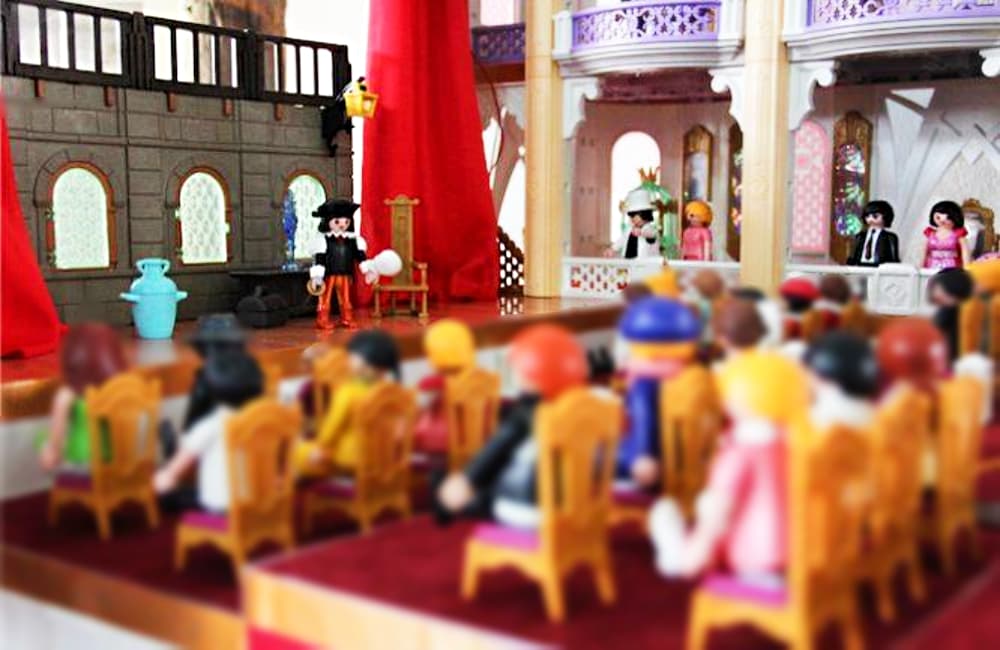 expo de playmobil en el cenart