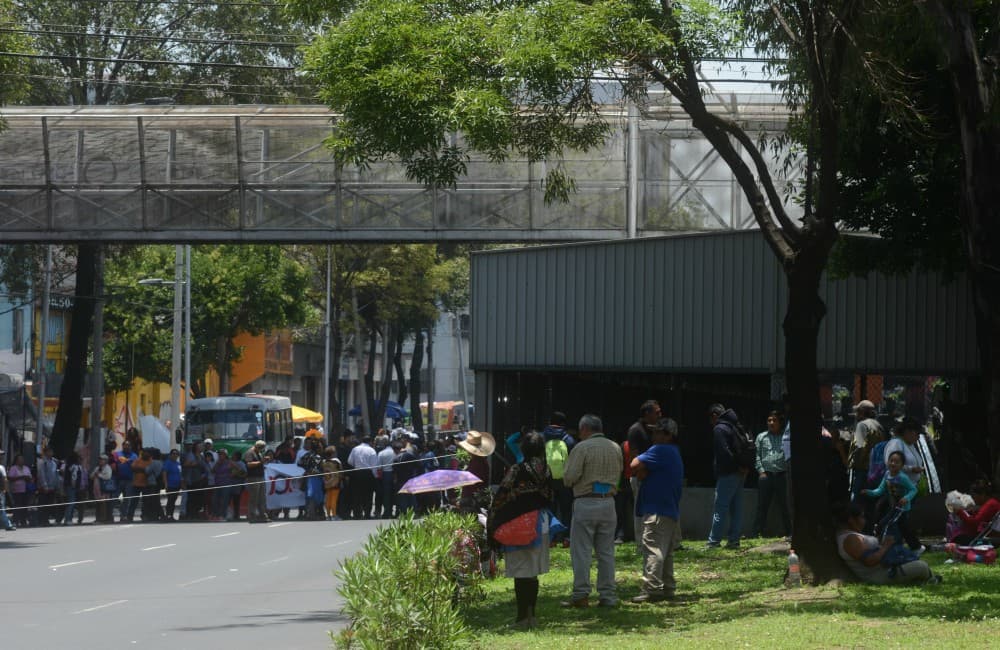 ¡Ojo en la zona! Hay bloqueo en San Antonio Abad