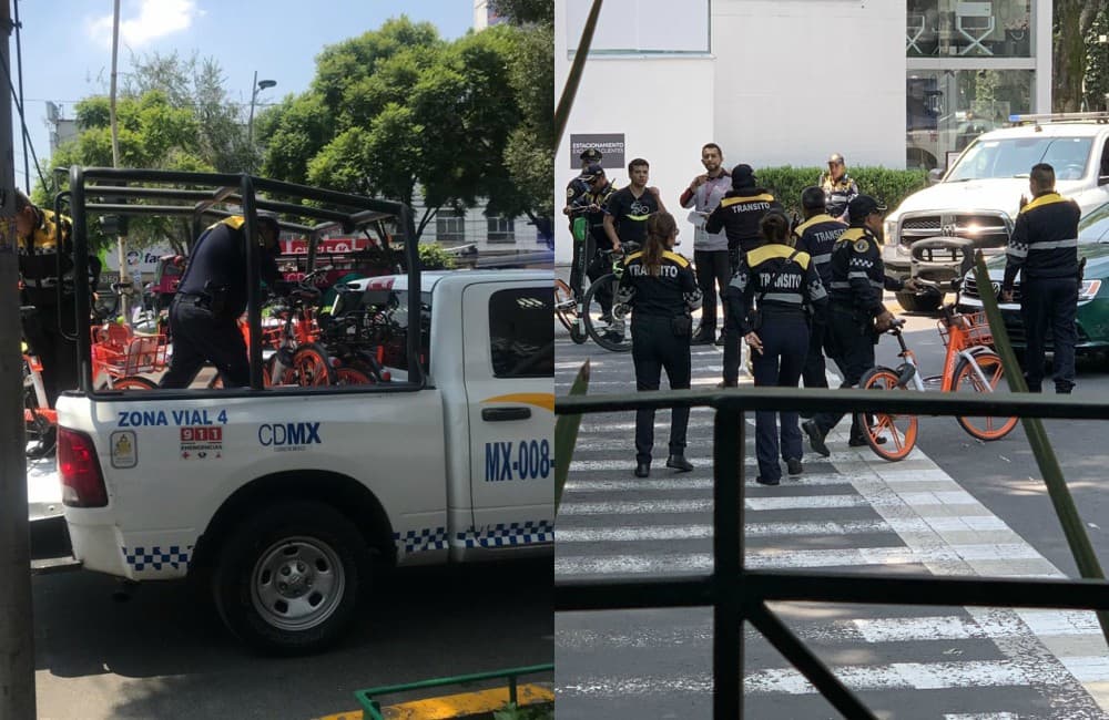 ¿Y la bici, apá? Retiran bicis y scooters en la CDMX