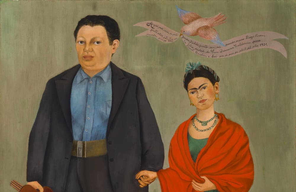 exposición de frida kahlo y diego rivera en cdmx