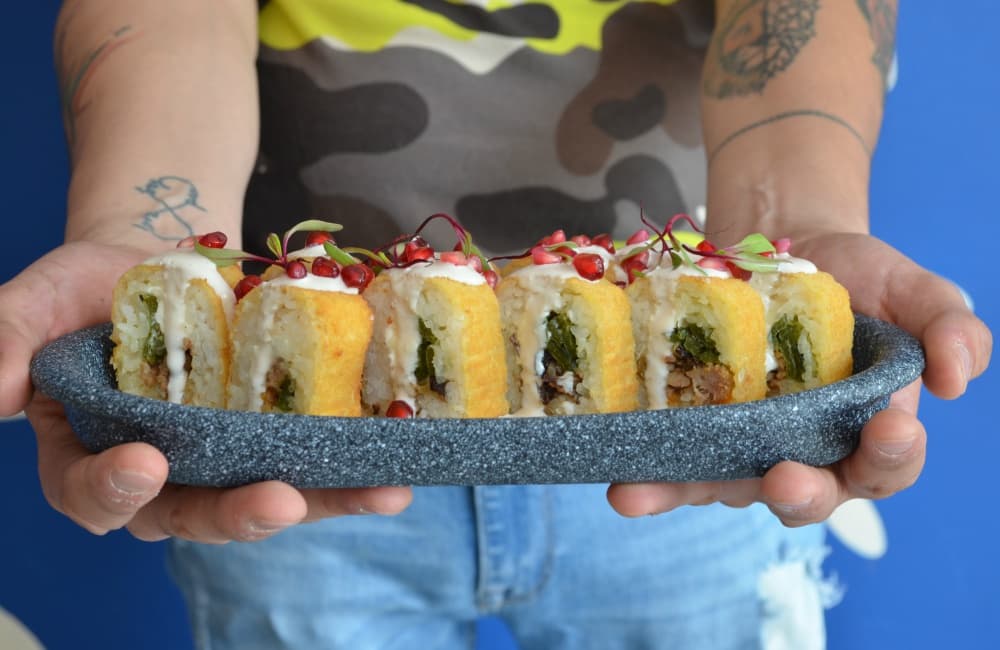 SUSHI DE CHILE EN NOGADA