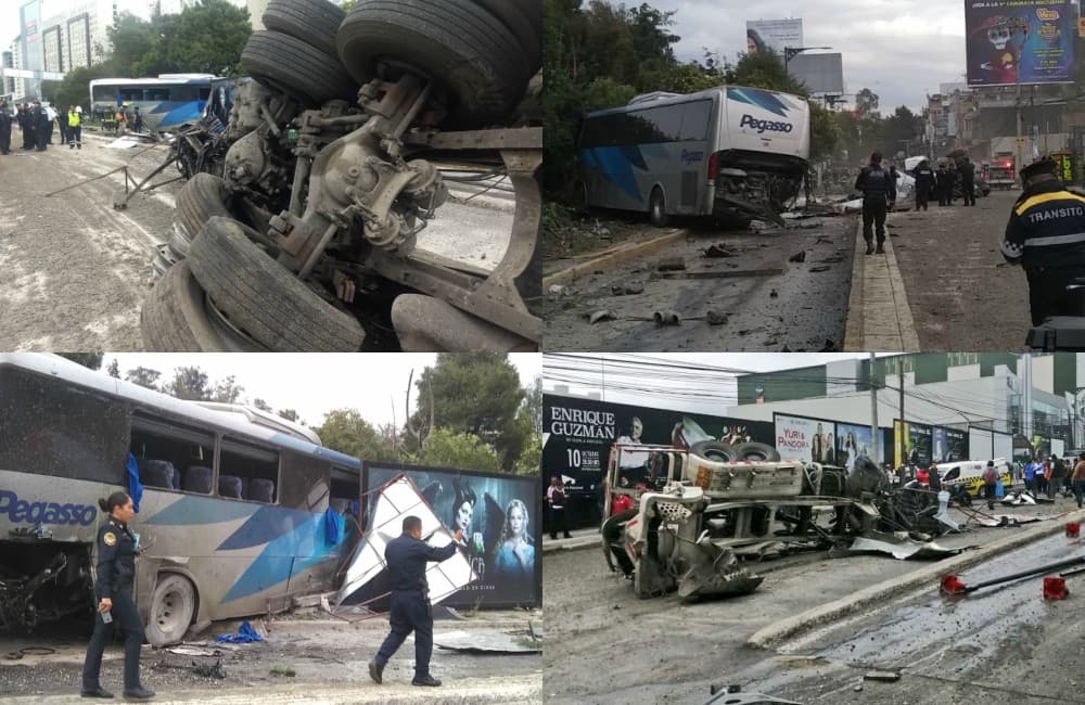 choque en la méxico toluca