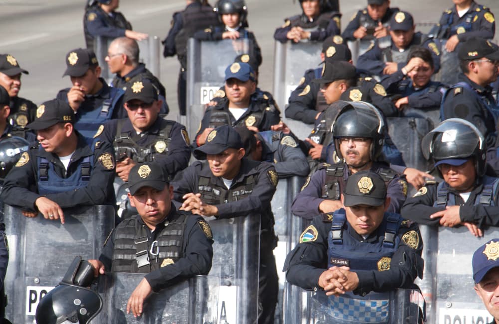 fuerza pública en cdmx