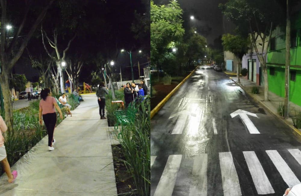 sendero seguro en iztapalapa