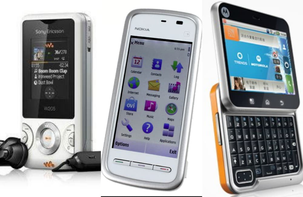 celulares populares de 2010