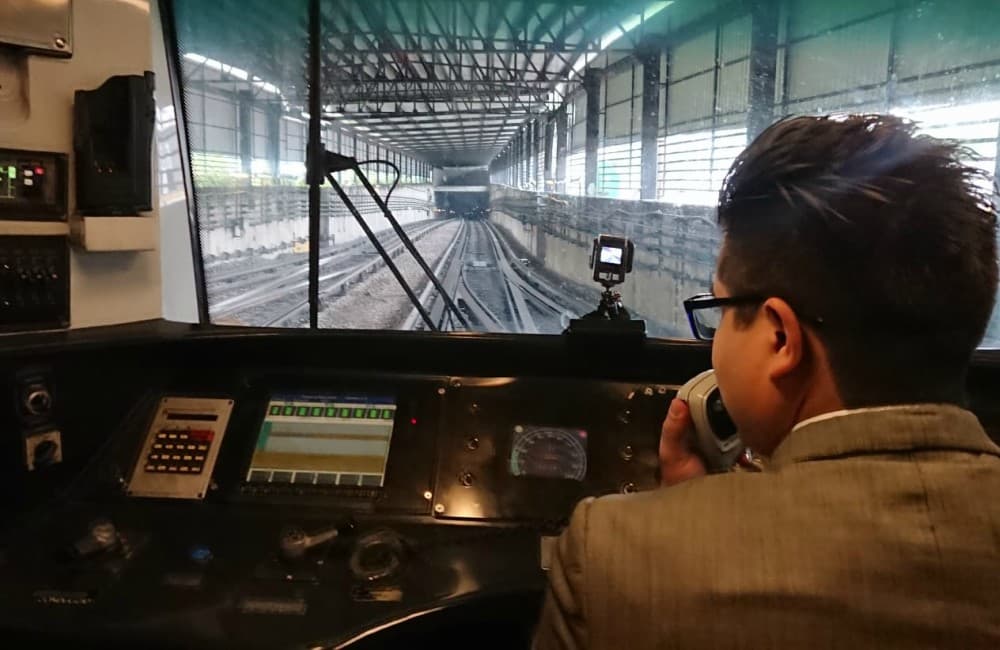 Mantenimiento en la Línea B del Metro