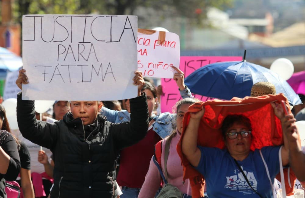 protestas por el caso fátima