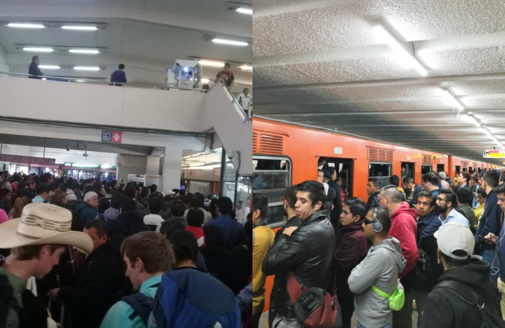 retrasos en línea 1 del metro de cdmx