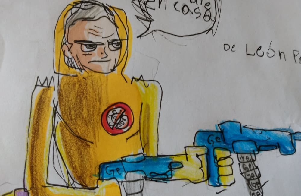 dibujo del doctor gatell