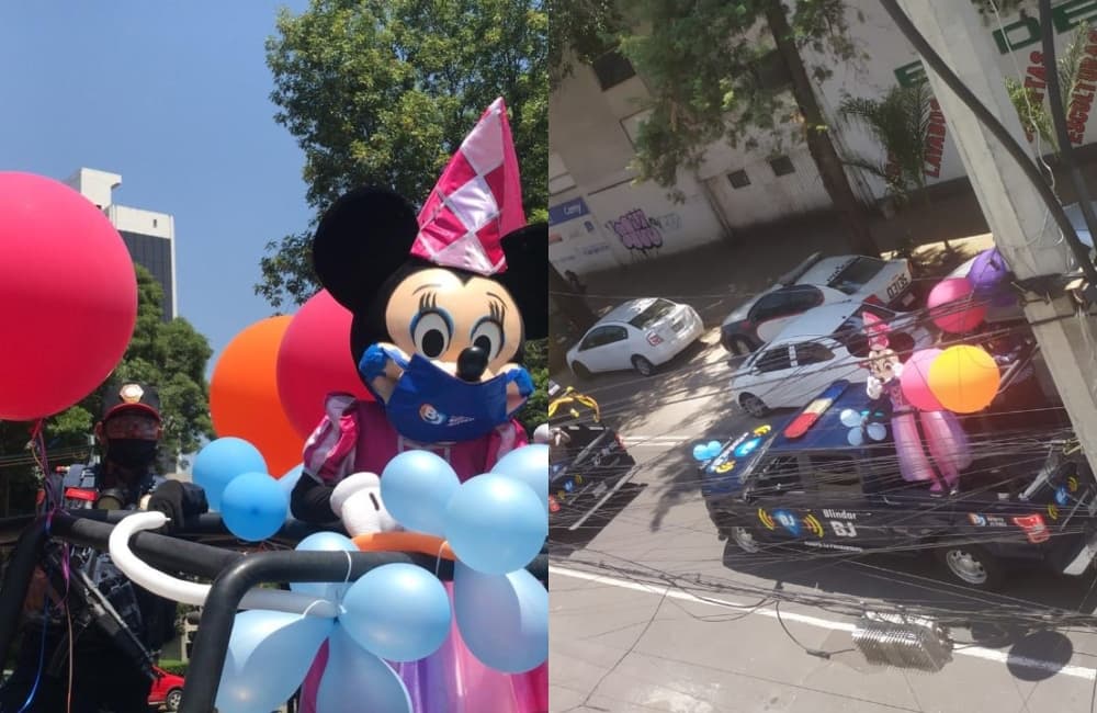 desfile en la benito juárez