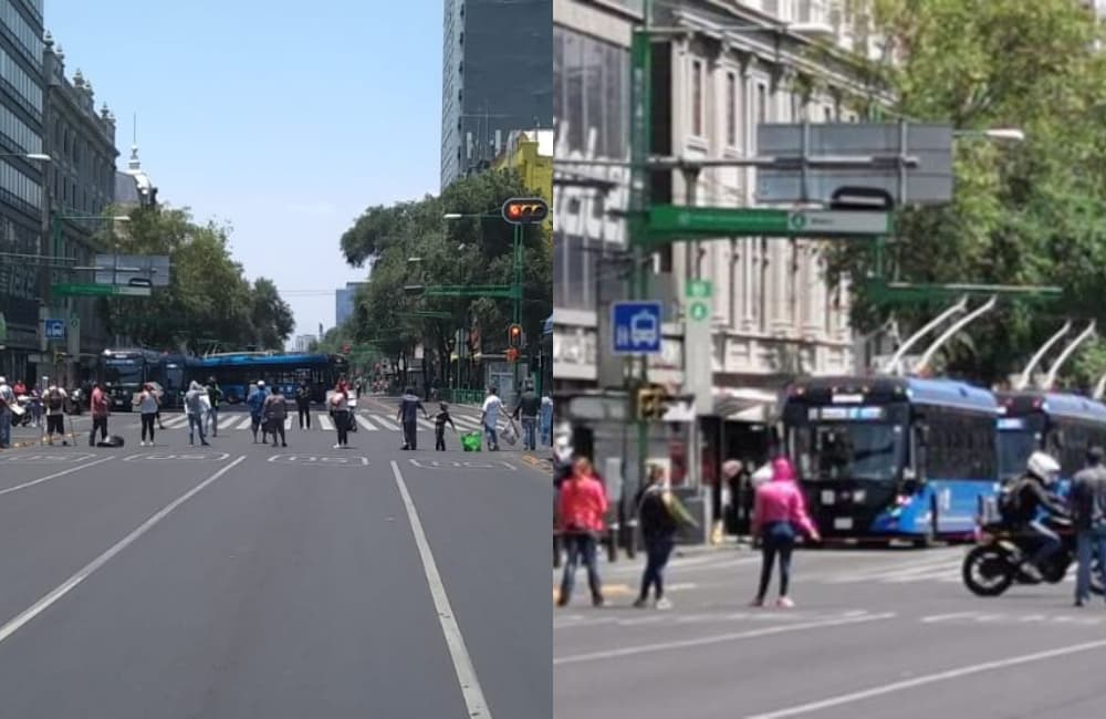 bloqueo en eje central