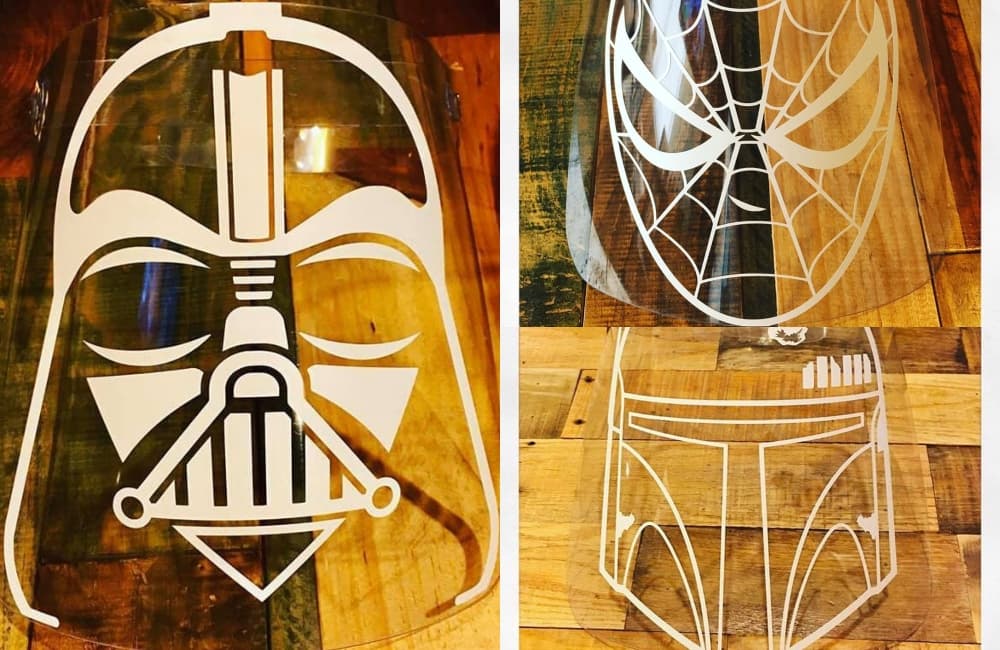 caretas personalizadas