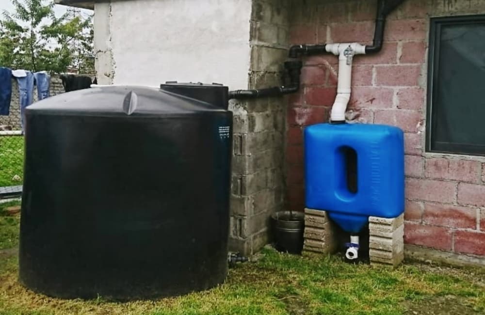 cosecha de lluvia en CDMX