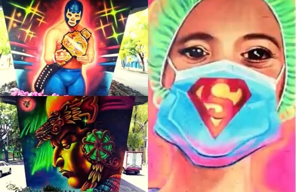 murales en Congreso de la unión